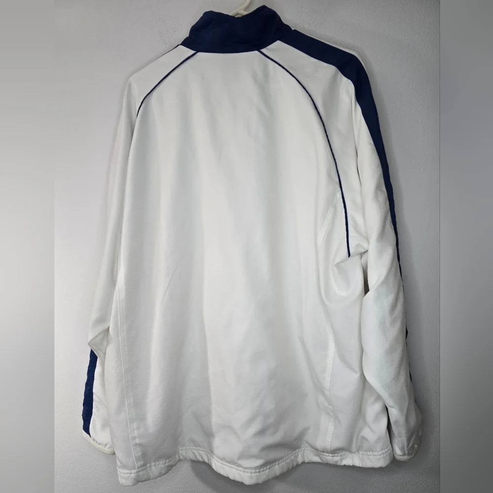 Nike challenge Court Tennis Jacket Track windbreaker White Blue 90s Y2K …